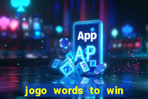 jogo words to win paga mesmo